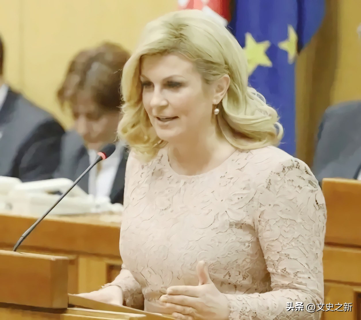 克罗地亚总统科琳达年轻时身材,克罗地亚总统科琳达身材