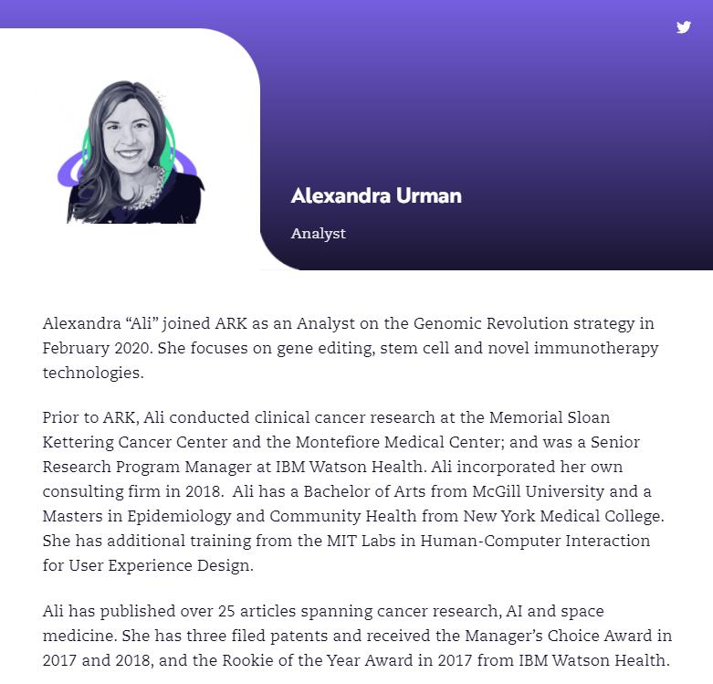 ARKInvest团队大揭秘