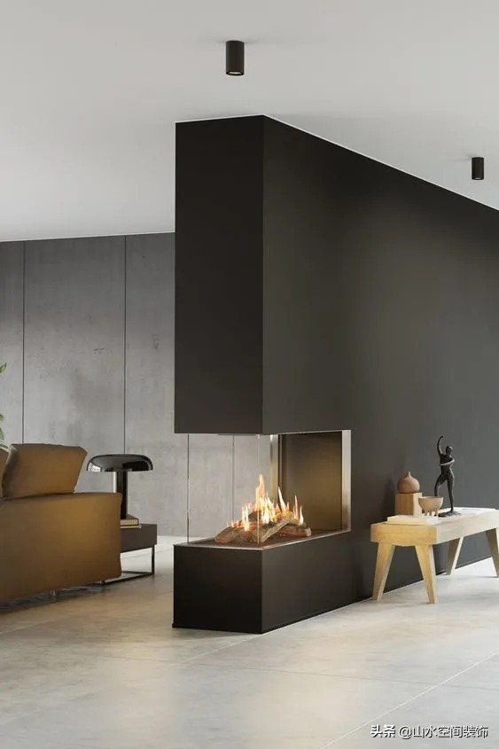 冬日围炉煮茶家用,温馨冬日壁炉之家