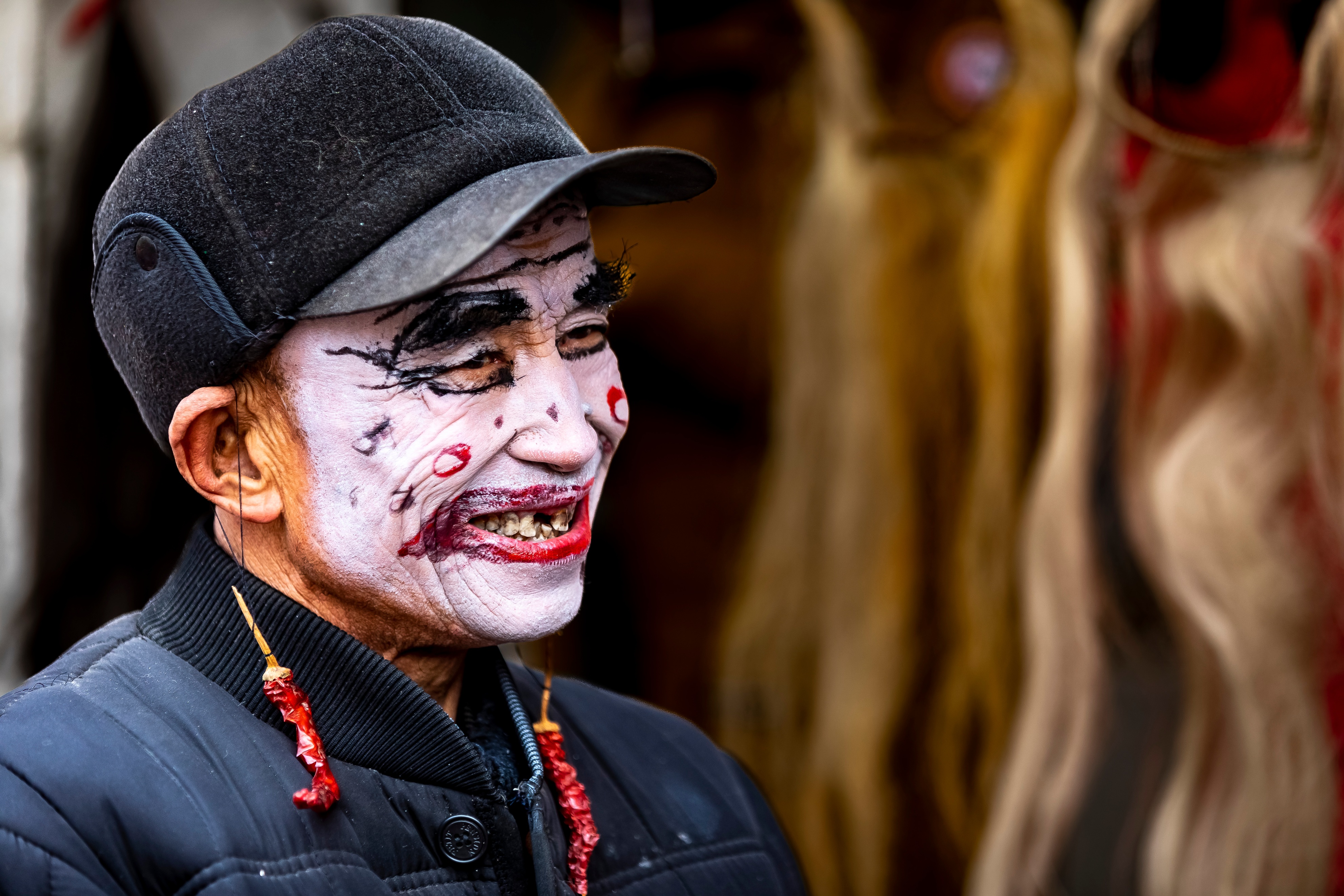 沂水大峪送火神时间,大峪村送火神舞狮