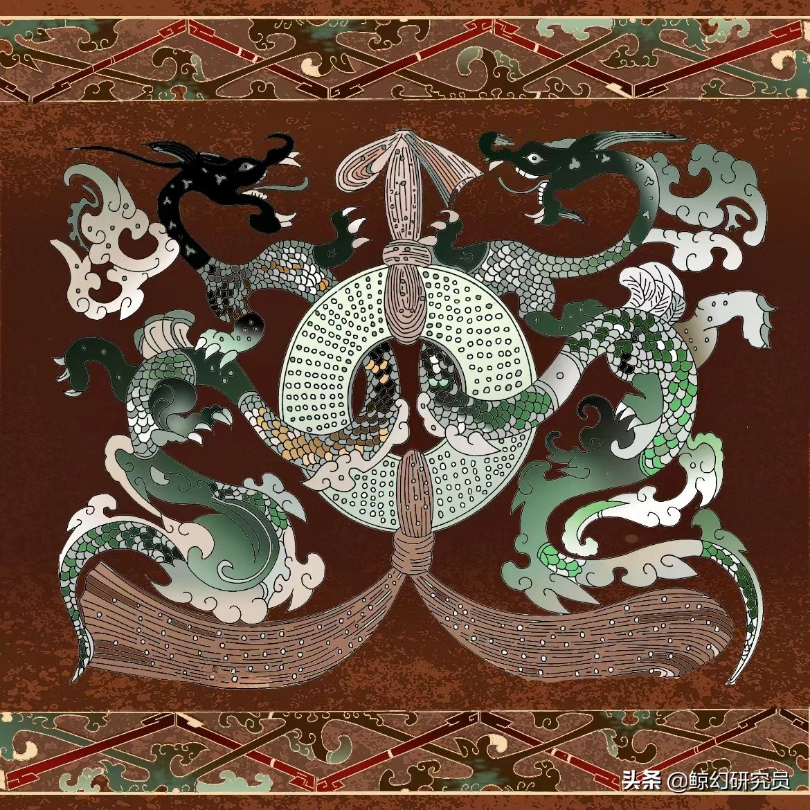 鲸探数字藏品虎头,鲸探数字藏品飞龙