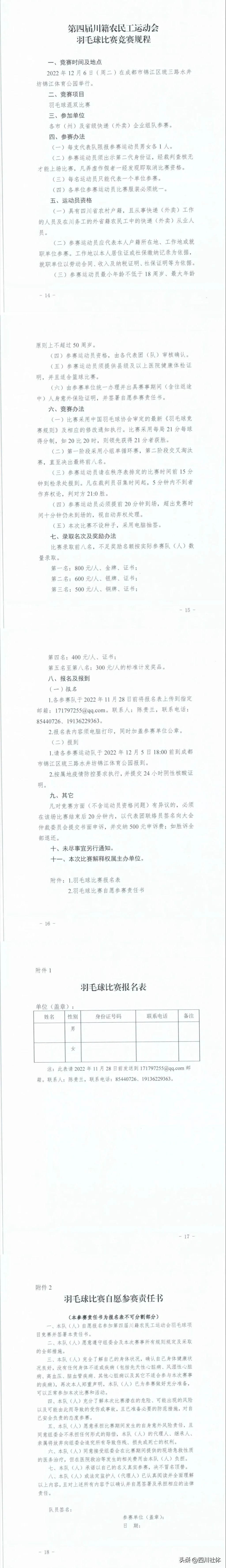 第三届川籍农民工运动会象棋比赛,第四届农民工运动会