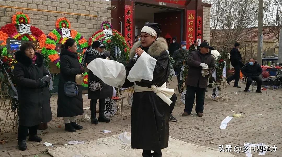 102岁老太太出殡,80岁老太太出殡