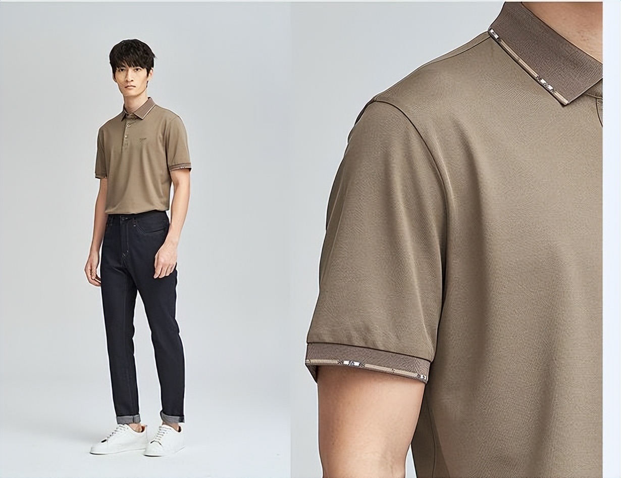 男士polo衫最好选什么颜色,男士polo衫凉爽透气七匹狼