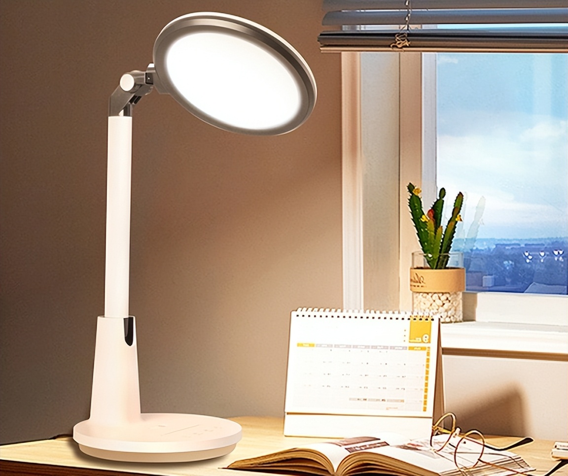 欧普可移式灯具led台灯2023最新款,久量dp-1040led双模折叠台灯