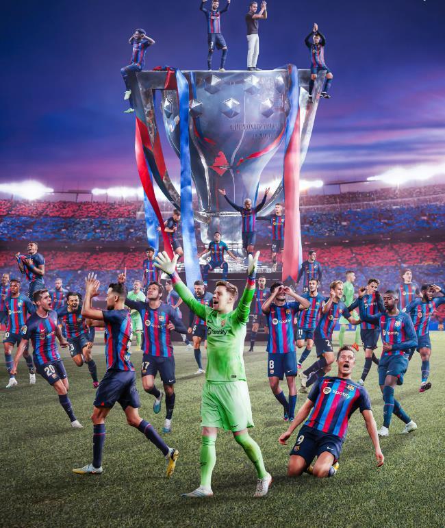 巴萨女足提前锁定西甲冠军,巴萨夺冠庆祝典礼2018