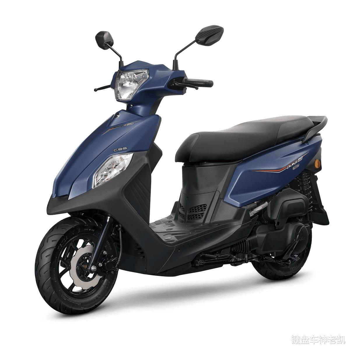 三阳迪爵125踏板车视频测评,全新三阳迪爵125