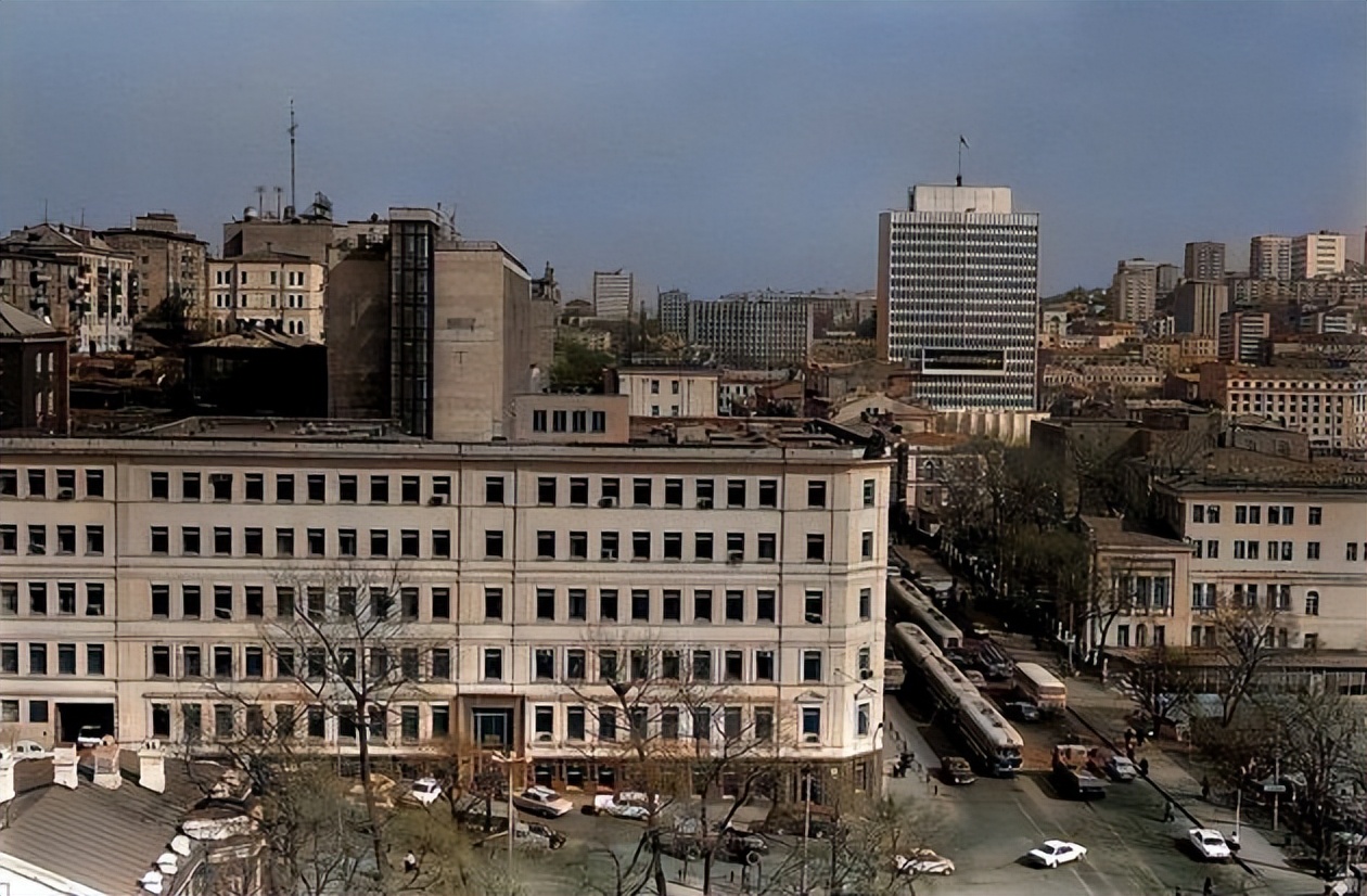 80年代的符拉迪沃斯托克的温馨照片