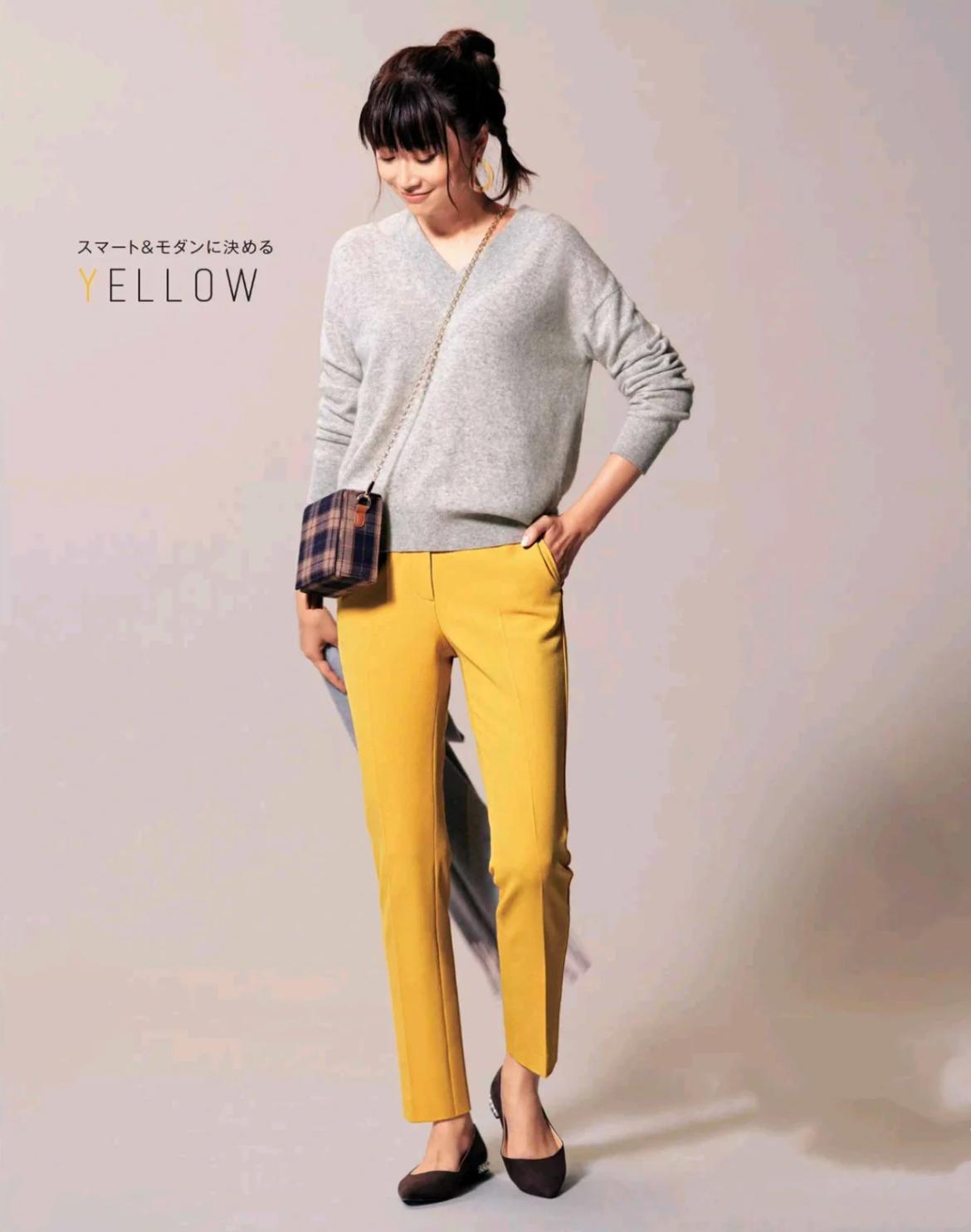 今年流行的马卡龙裤,马卡龙高腰裤穿搭