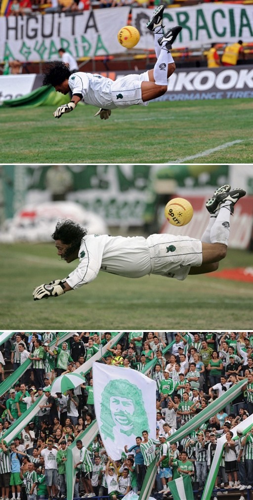 哥伦比亚守门员伊基塔蝎子摆尾,伊基塔蝎子摆尾疯狂的守门员