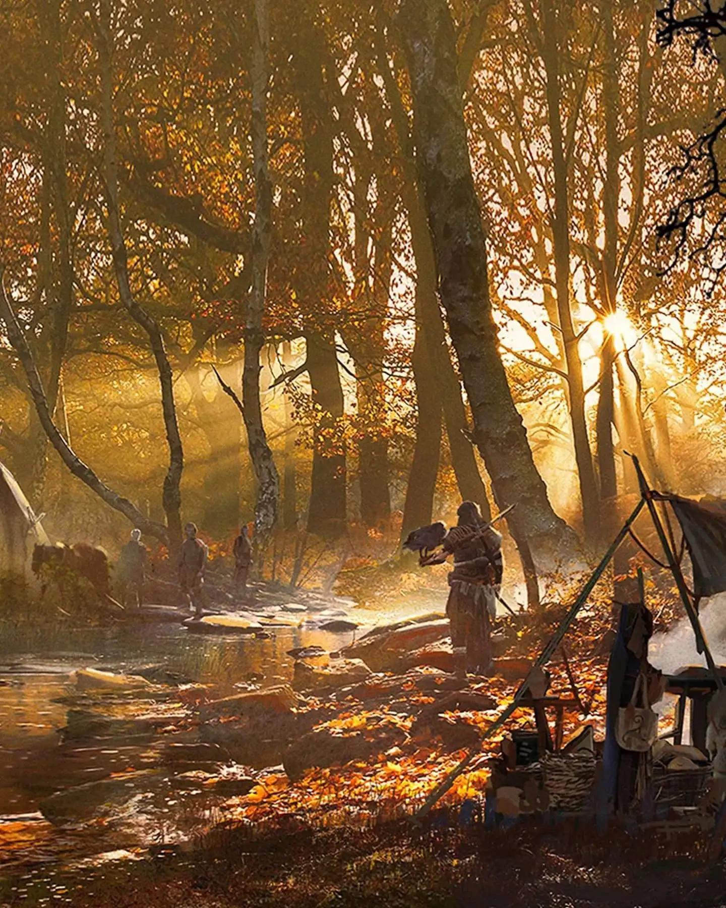 一组极具个人风格的插画,一组很有意境的插画