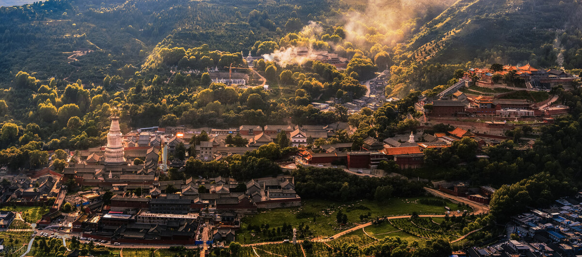 行摄山西佛教圣地五台山,佛教名山山西五台山