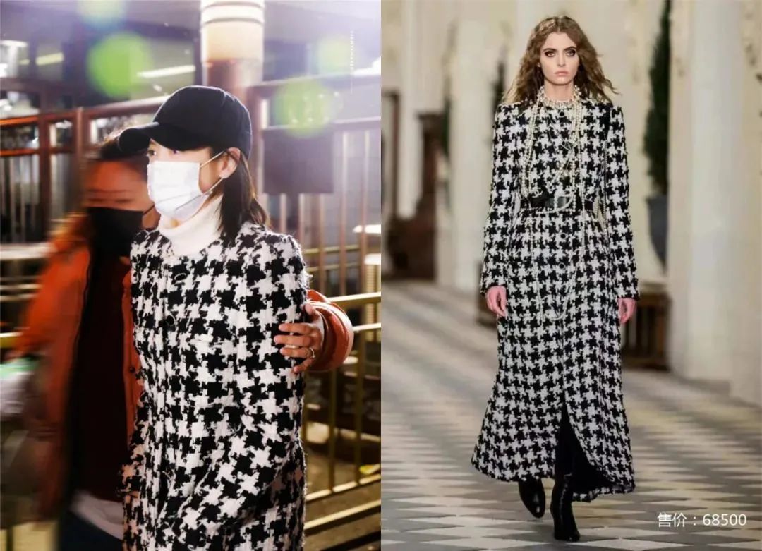 赵丽颖和张小斐同台穿的衣服,张小斐赵丽颖粉色大衣