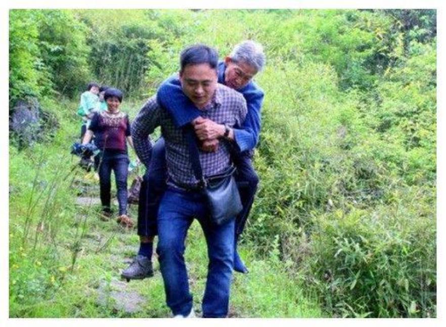 湖南老人建活人墓,湖南深山老人墓