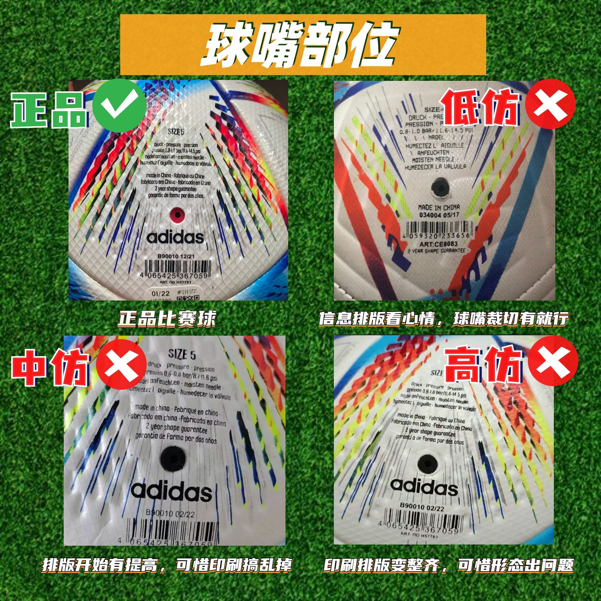 卡塔尔世界杯足球怎么鉴别真伪,卡塔尔世界杯足球怎么区分真假