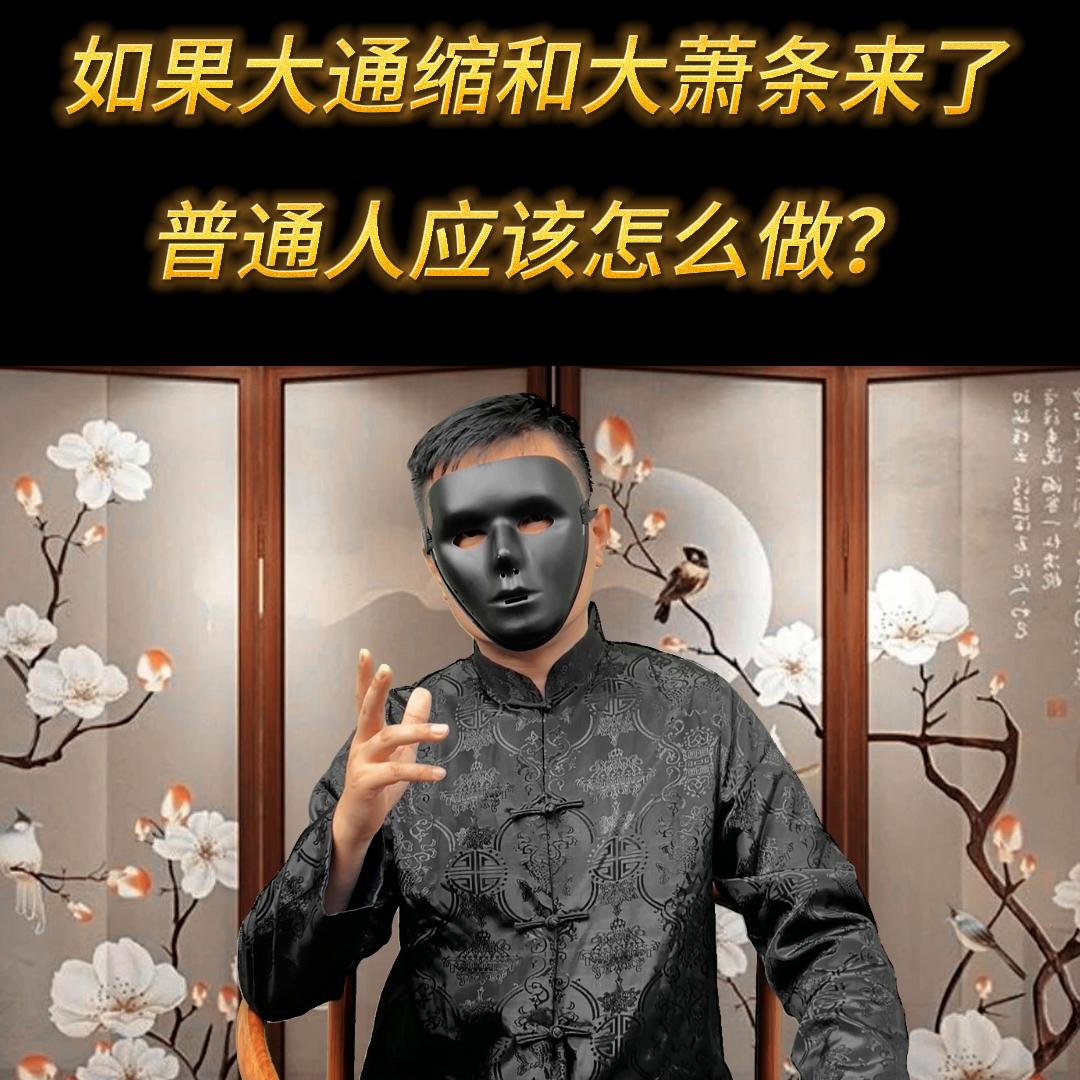 大通缩大萧条怎样应对,大通缩大萧条普通人如何应对