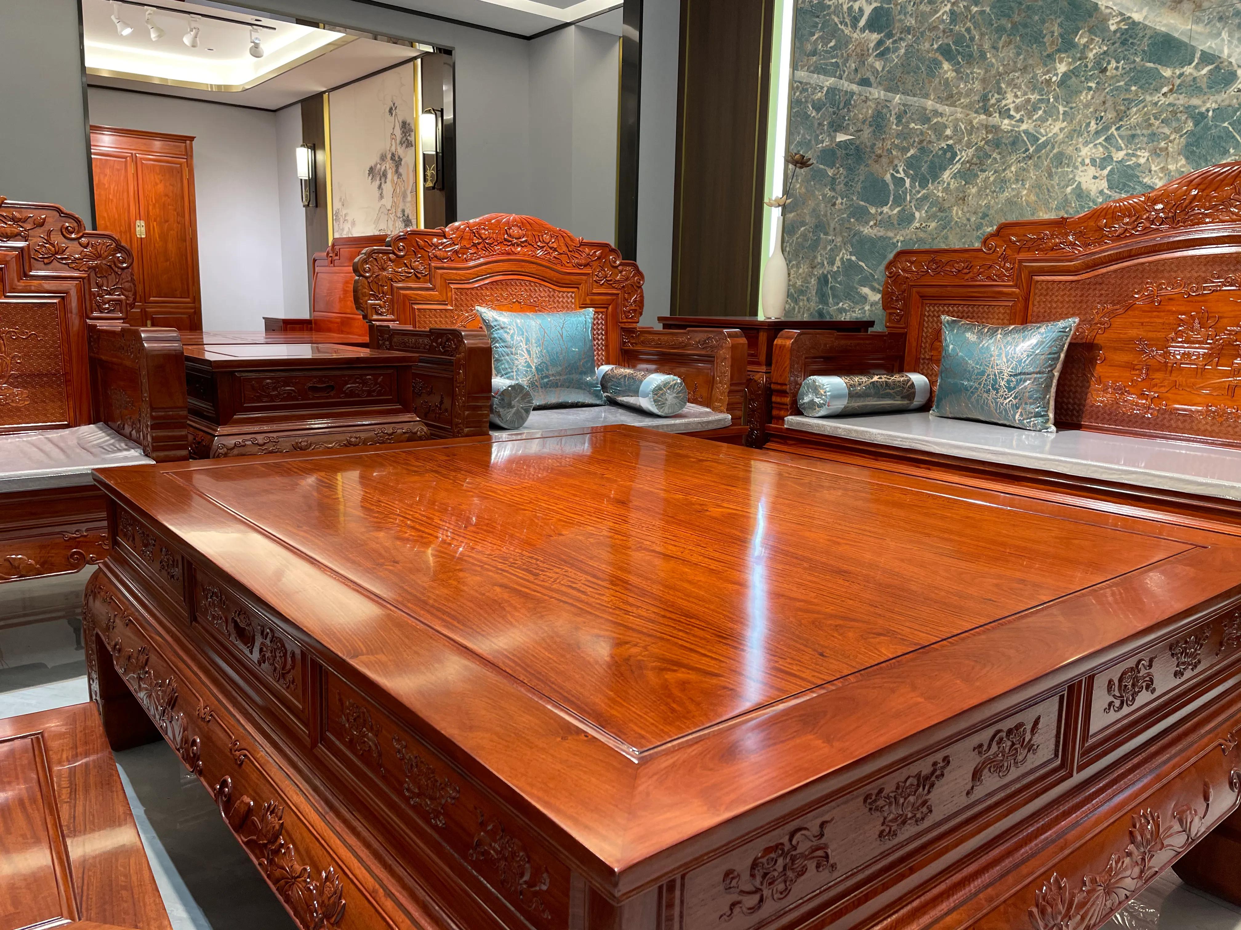 红木家具中刺猬紫檀,红木家具花梨木好还是刺猬紫檀好