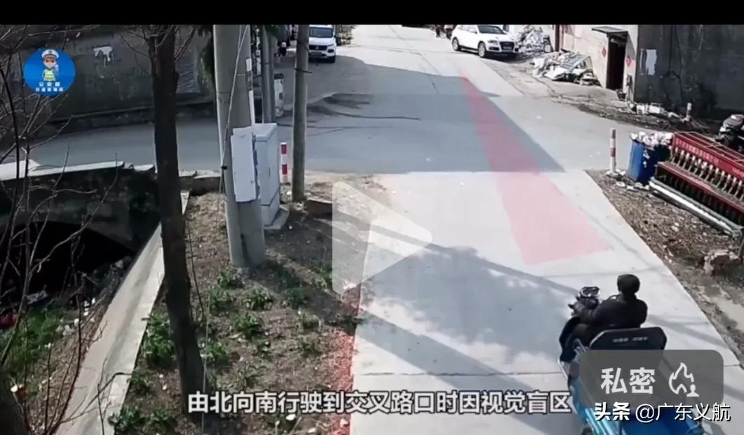 不戴头盔吃大亏！一盔一带