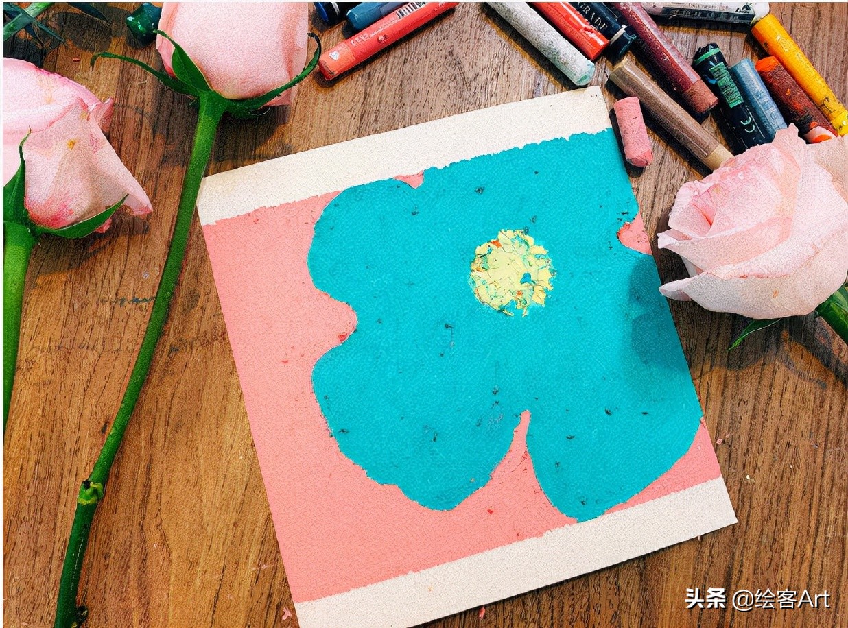 治愈了一切的不可爱图片,油画棒森系小清新插画