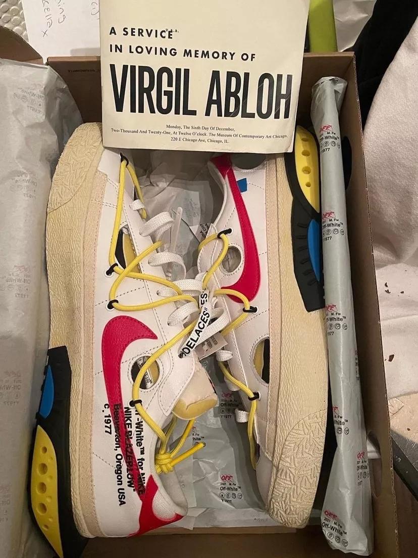 blazerow联名黑色和黄色,owblazerlow联名