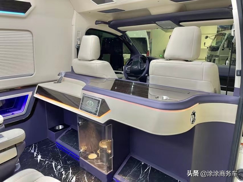 七座进口丰田海狮蓝牌可驾驶,全新丰田海狮七座商务车