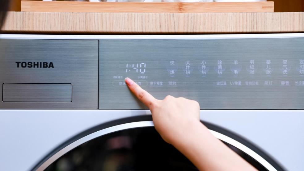 东芝大白梨洗烘套装真实测评,颜值媲美东芝大白梨