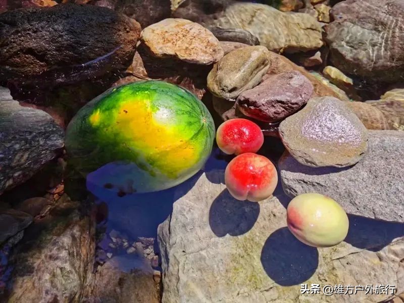 猴寨瀑布图片,猴寨溪谷