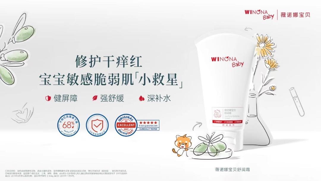 集结权威皮肤学力量，薇诺娜宝贝树起儿童功效护肤标杆！