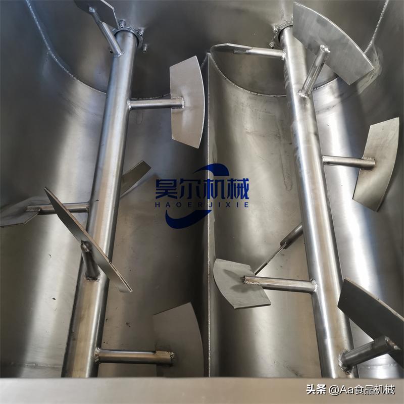 商用全自动月饼馅料拌馅机,双绞龙拌馅机生产厂家