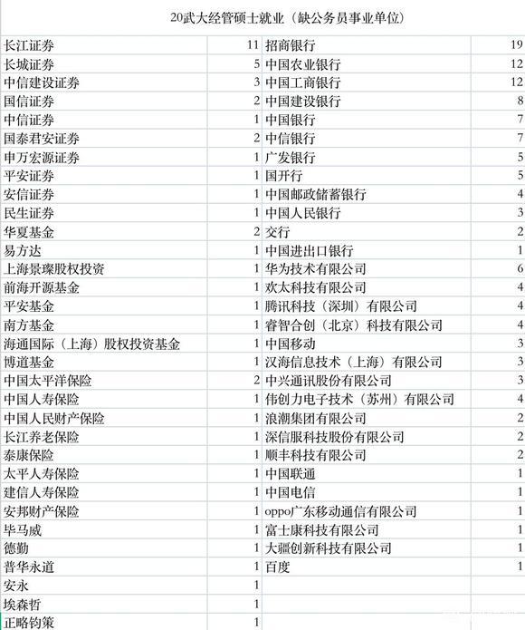 武汉大学经管就业,武汉大学经管类什么专业好