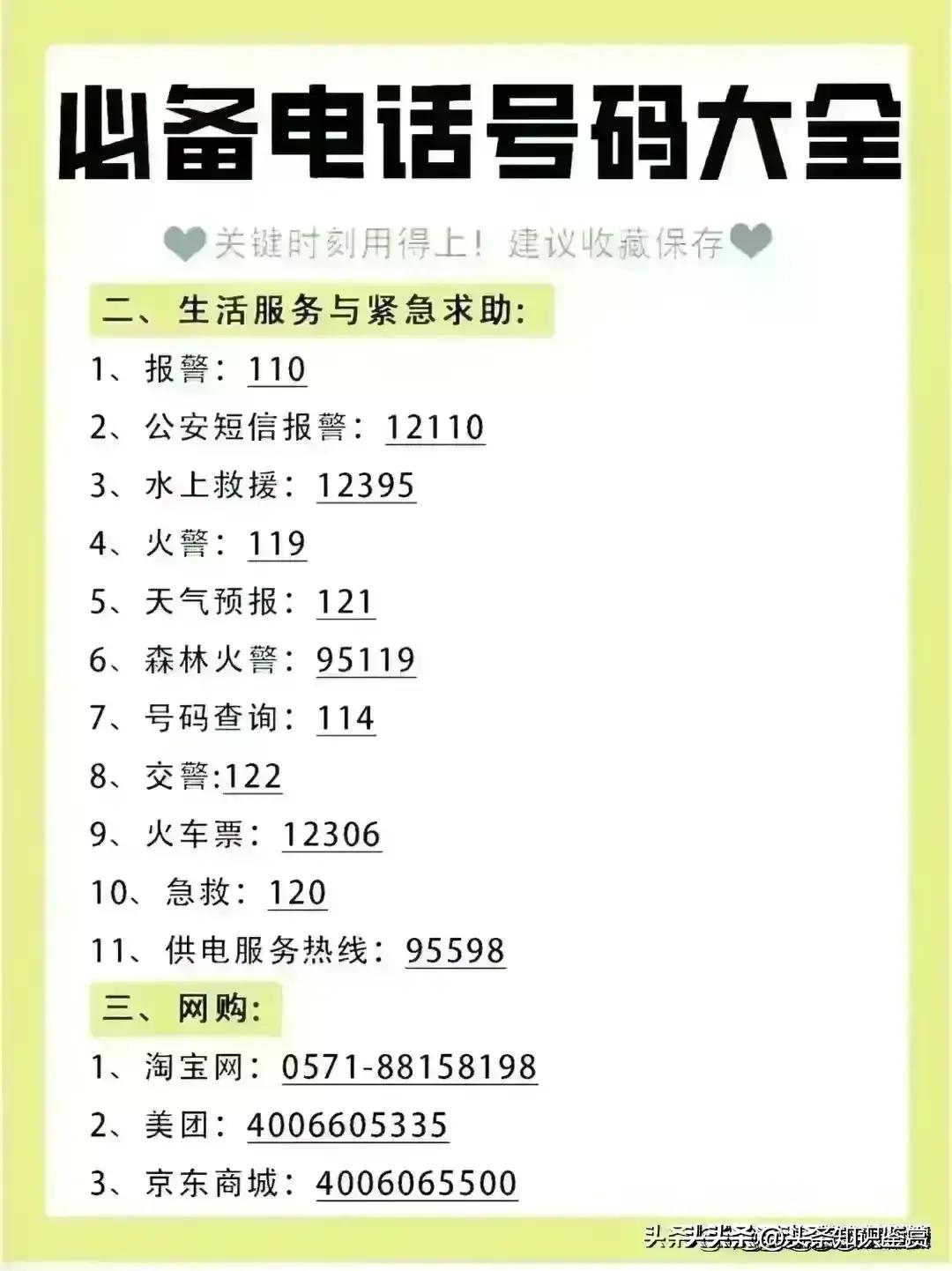 6个可以查所有的网站，无权无势千万要记住这39个电话