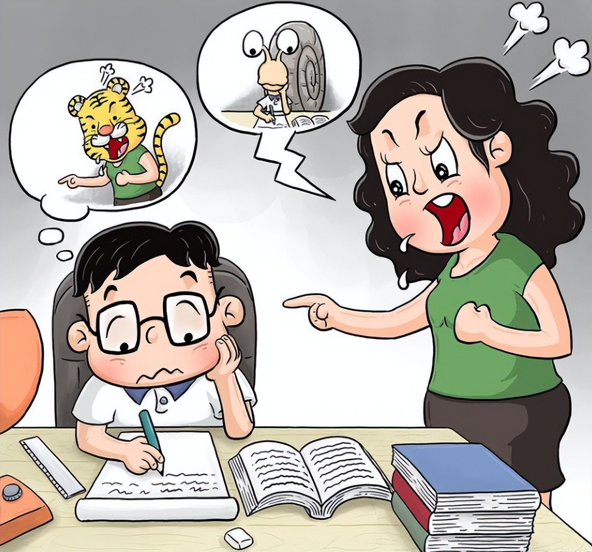 学校恐惧症的辅导方法,辅导孩子作业焦虑怎么缓解