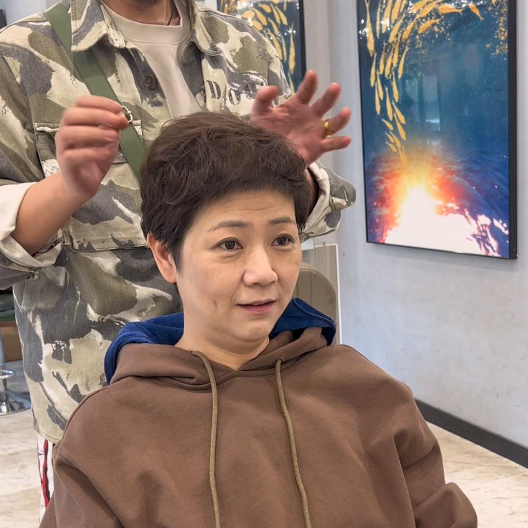 男生烫头发蓬松纹理烫4到6厘米,烫头发型纹理烫教程