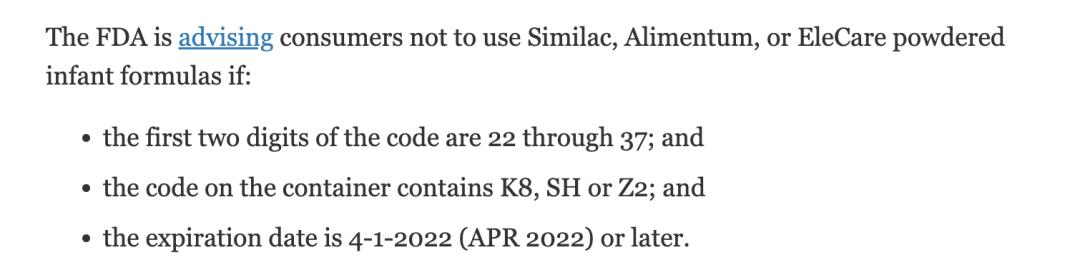 雅培哪一款奶粉出问题了,雅培哪几种奶粉出问题了
