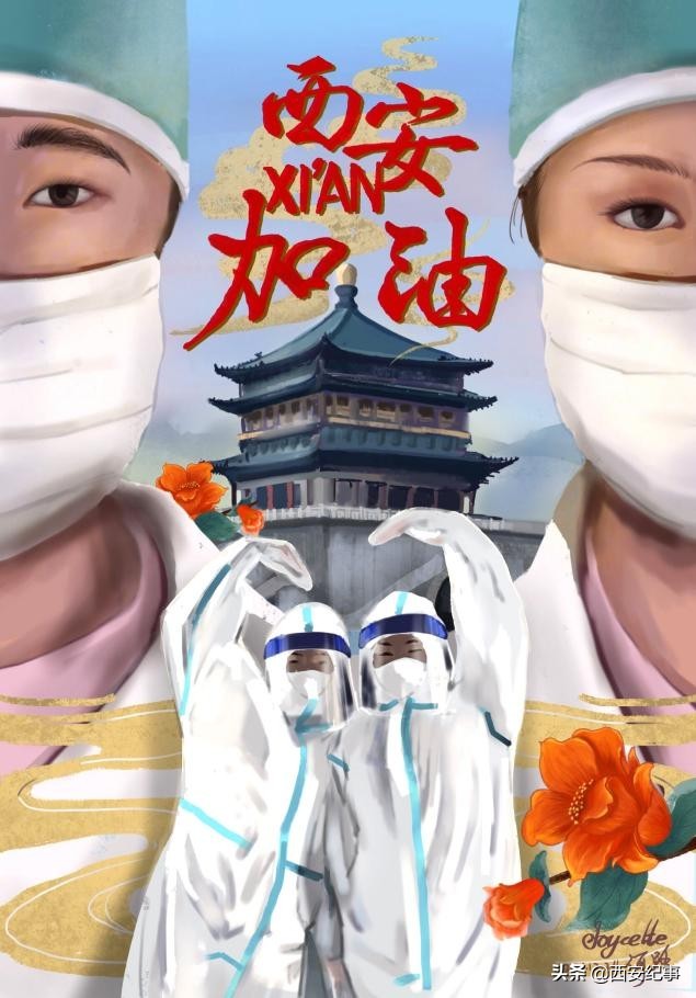 童心共绘抗击疫情的绘画作品,童心抗疫致敬先锋美术作品