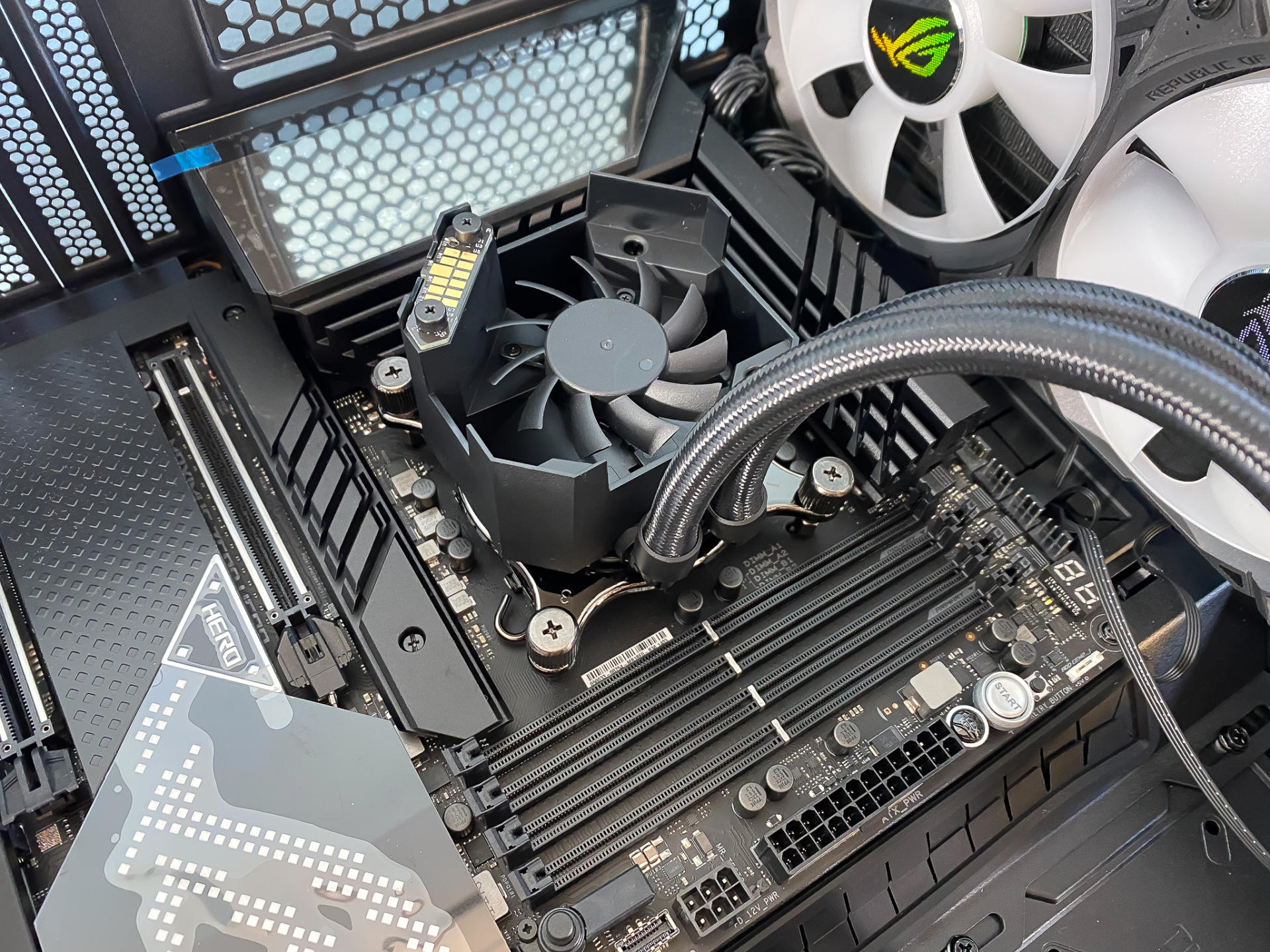 华硕tuf502机箱评测,tuf502弹药库风道布置教程