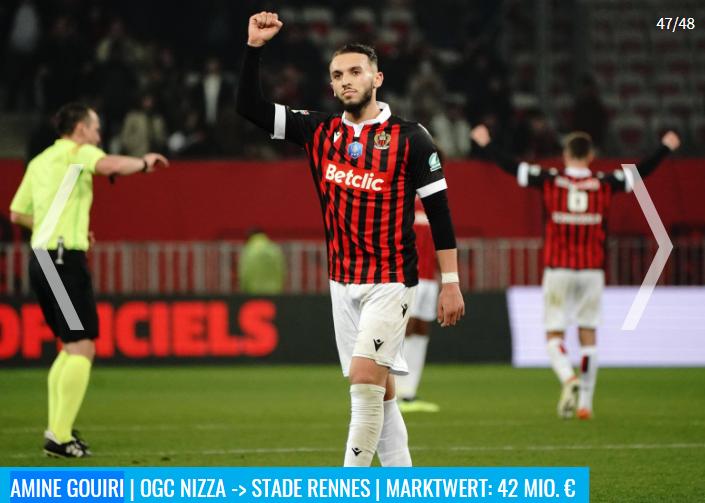 2021夏窗转会费前十名,米兰压哨