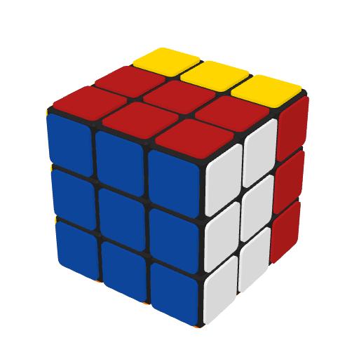 魔方转动字母示意图,三阶魔方公式字母的意思