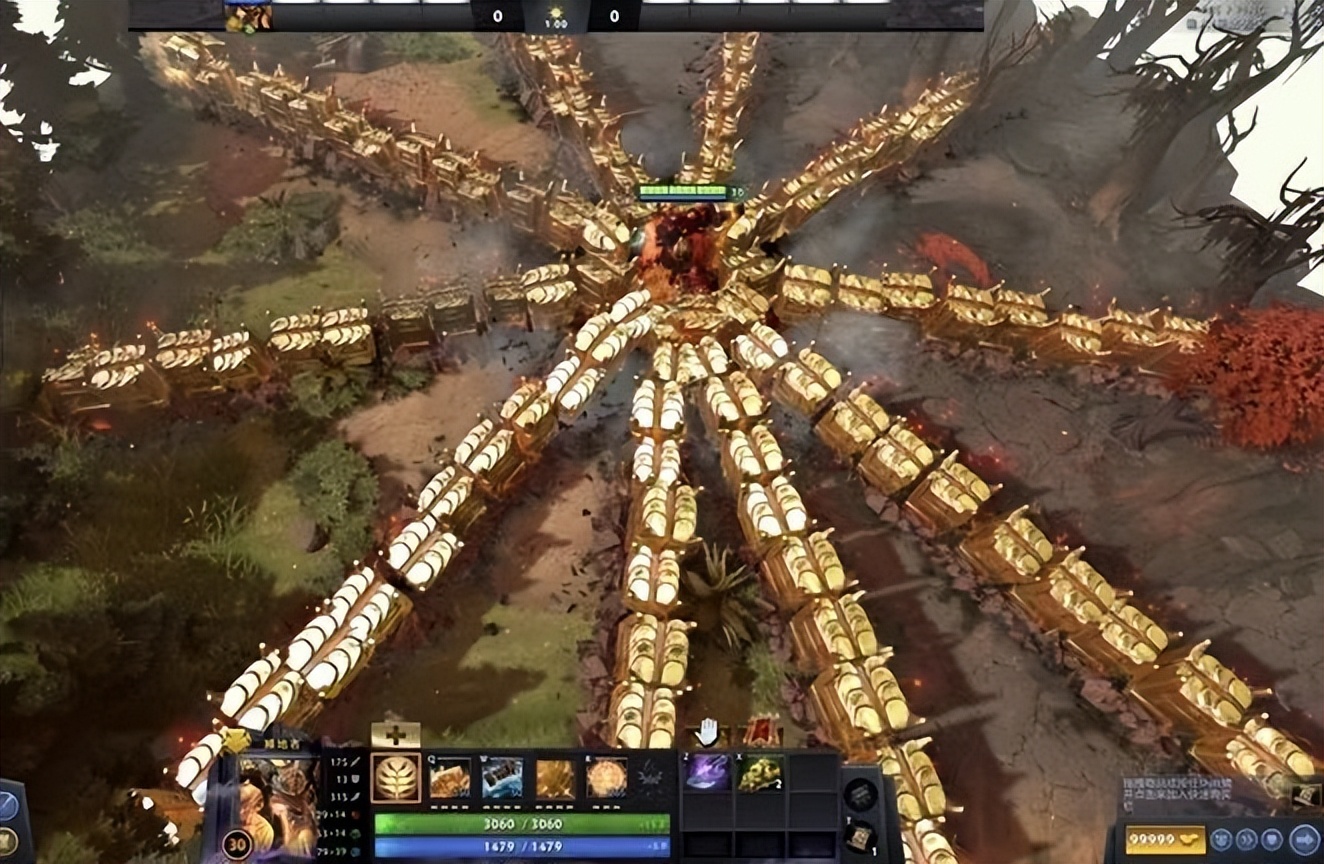 dota2敌法蛋刀幻化金锤,dota2改变技能特效的饰品