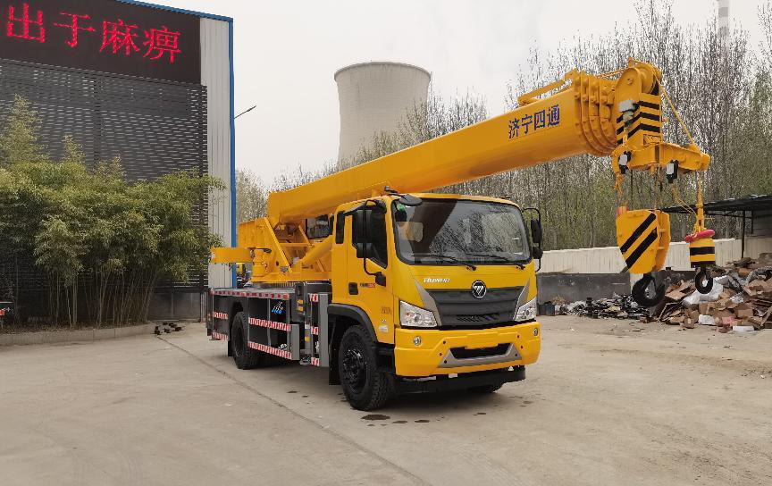 千里良缘一线牵瑞沃专用底盘汽车起重机展现“顶流”实力