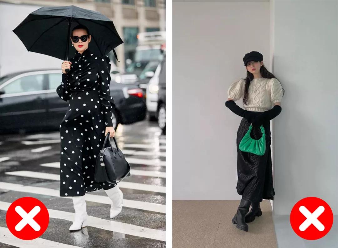 靴子最丑的4种穿法！显胖显腿短