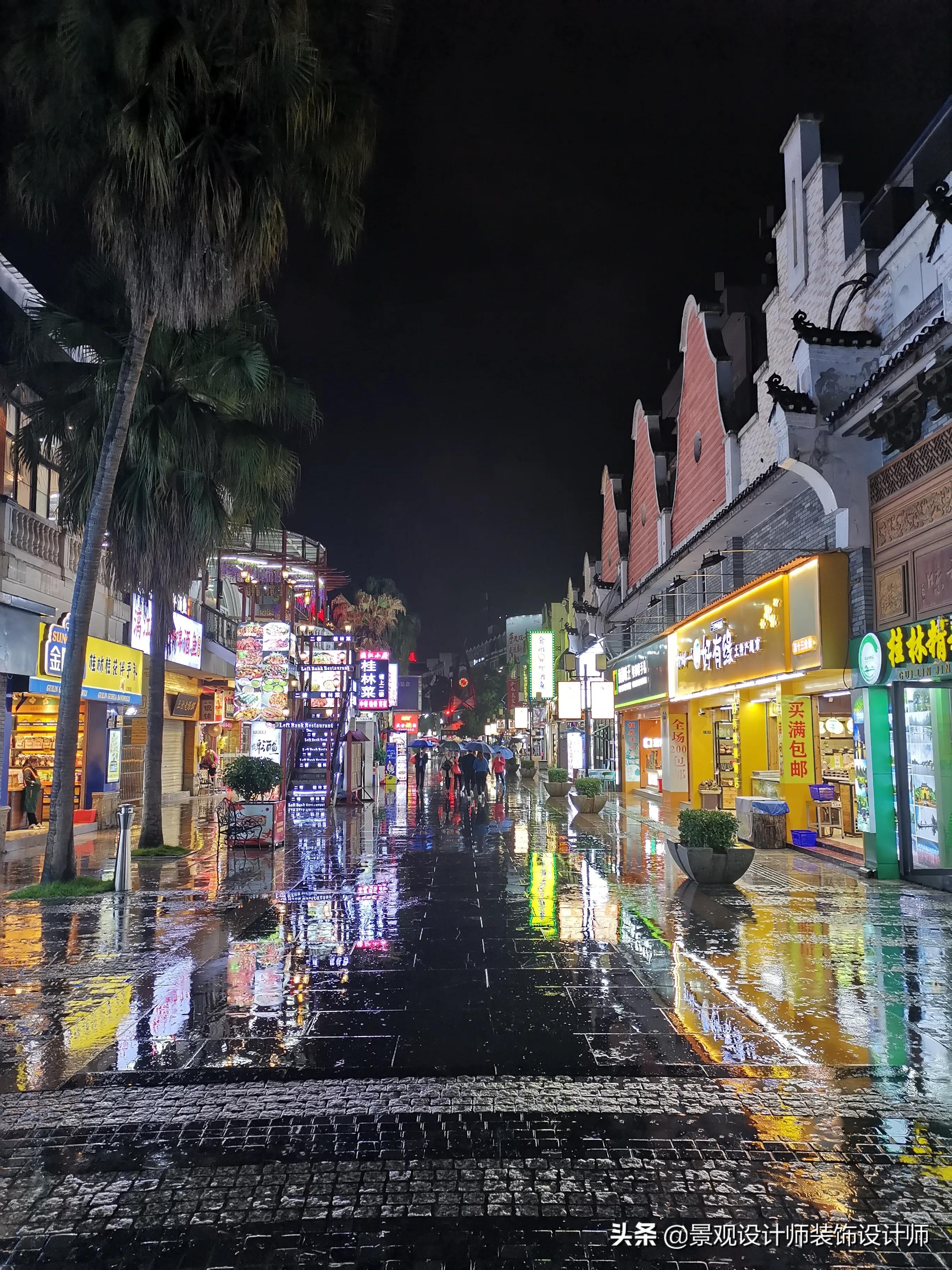 广西桂林市秀峰区正阳步行街,广西桂林市正阳步行街