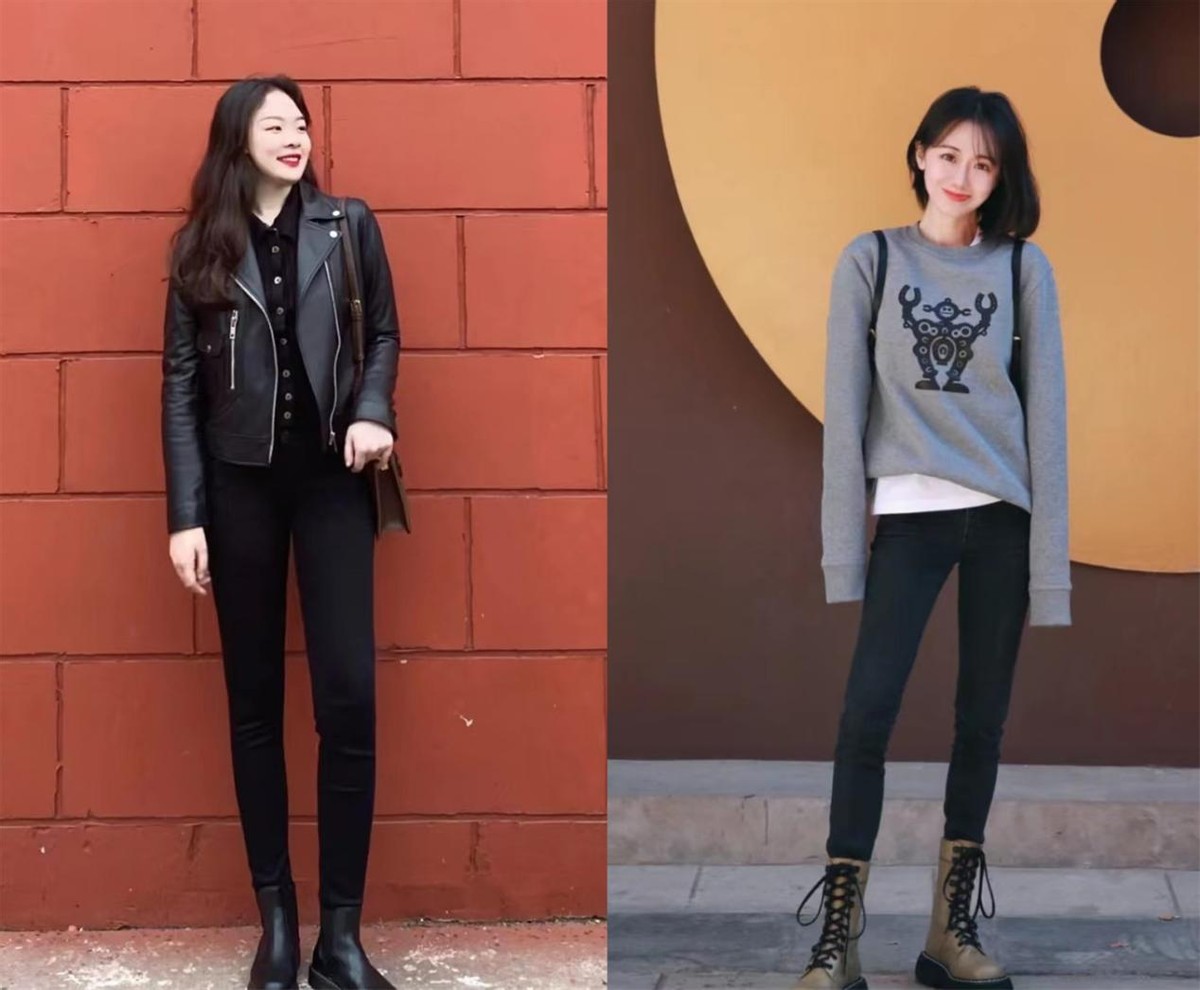 阔腿裤小脚裤哪个更显气质,今年最火窄版阔腿裤小脚裤