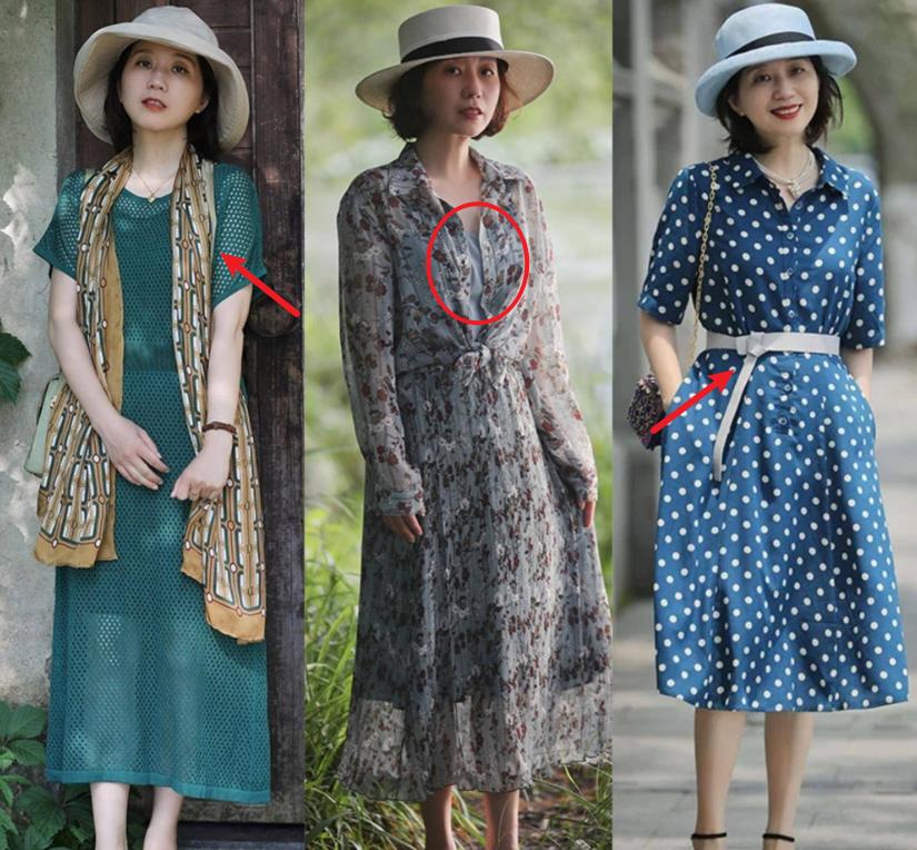 62岁奶奶不穿老人装,51岁不染发的奶奶