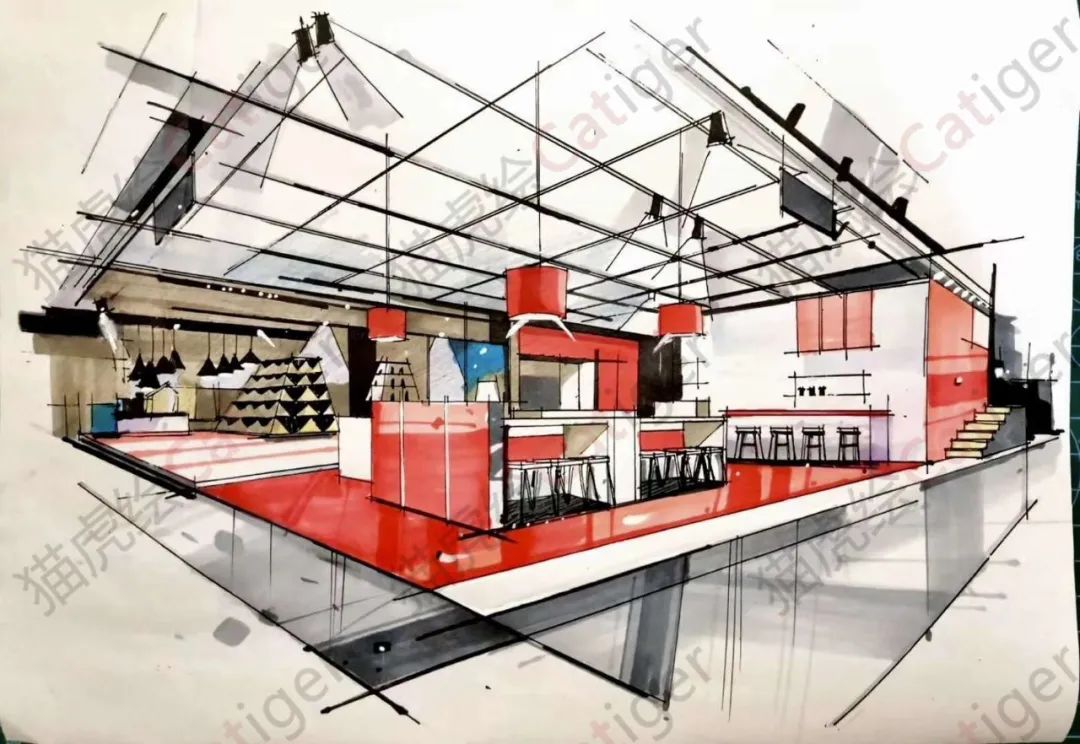 猫虎画,猫虎绘画