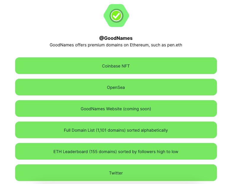 巨鲸扫货ENS域名「Web3名片」成生意