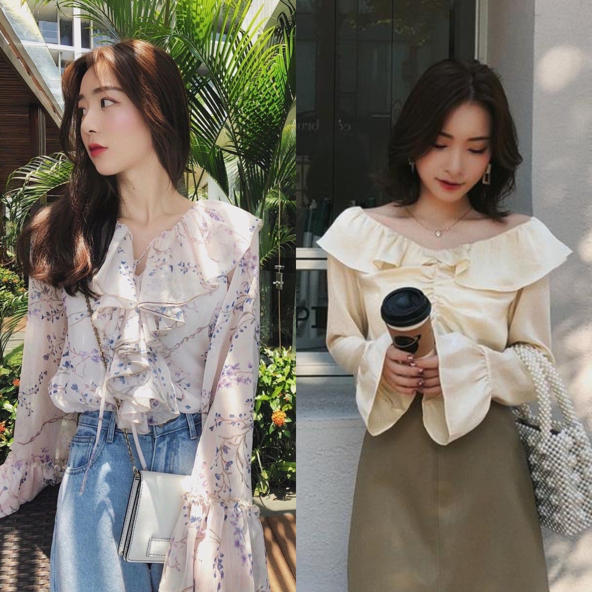 上衣百搭下衣随便穿,上衣纯色显瘦百搭宽松