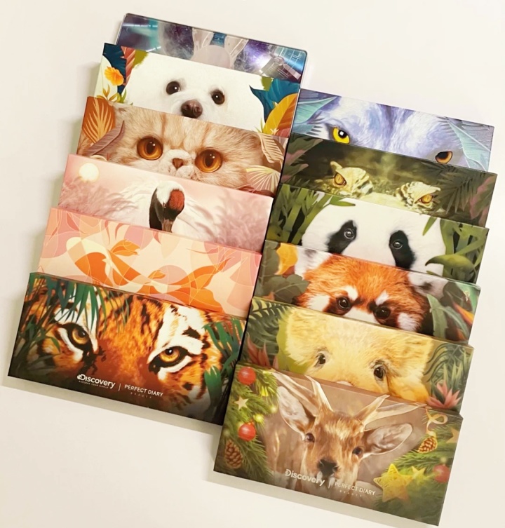 完美日记五色盘,完美日记小樱盘妆教程