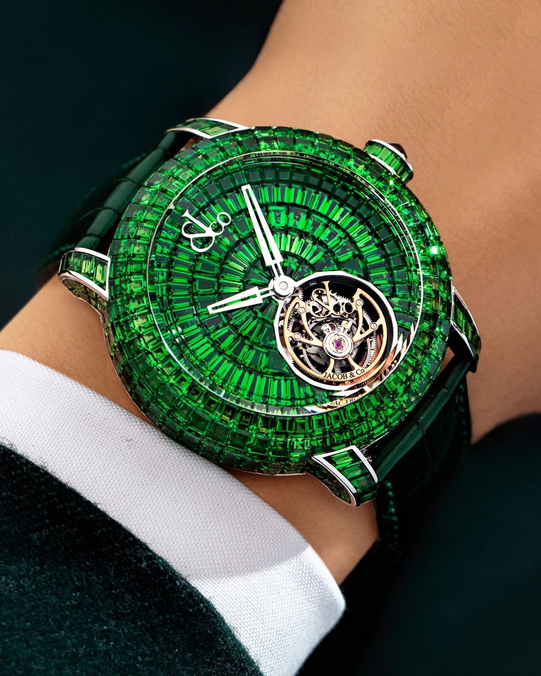 jacob&co手表天体系列,jacobco轮盘手表