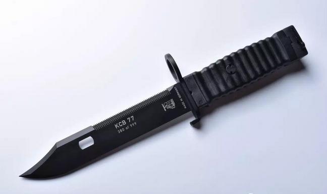 德国现代冷兵器,索林根KCB77多用途*刀刺**,量产刀也可以精致